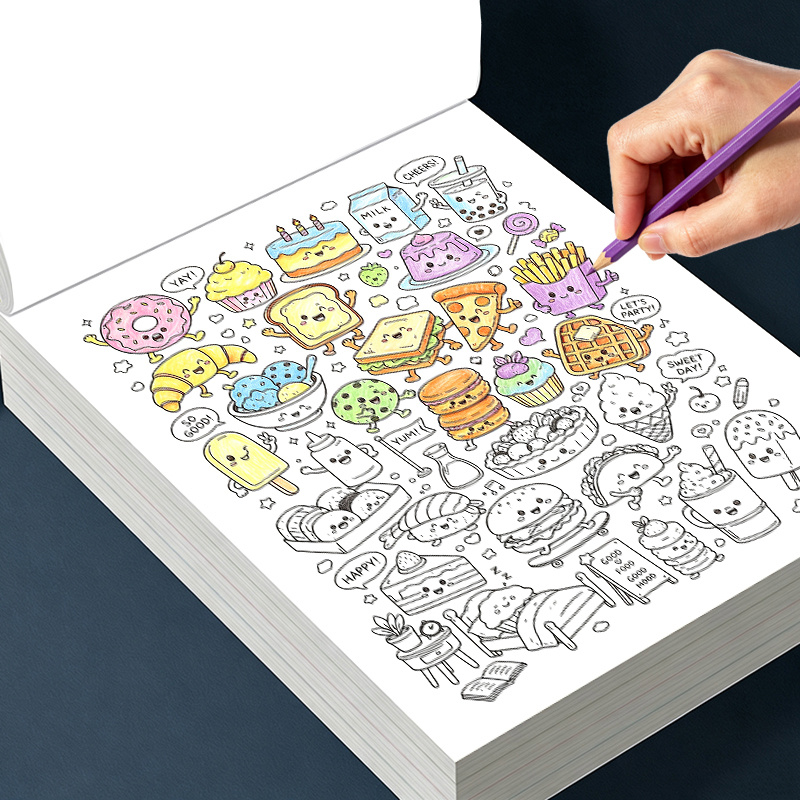 Adult Coloring Book Stress Relief - Livro de colorir para adultos com