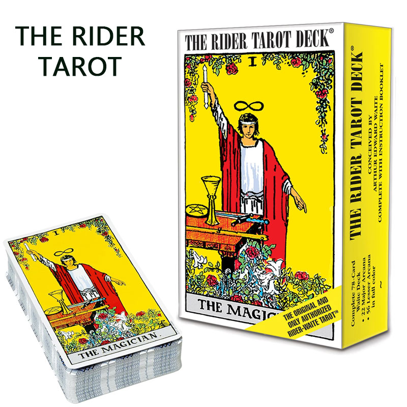Tarot Deck With Guidebook - Baralho de tarô Rider-Waite autêntico com