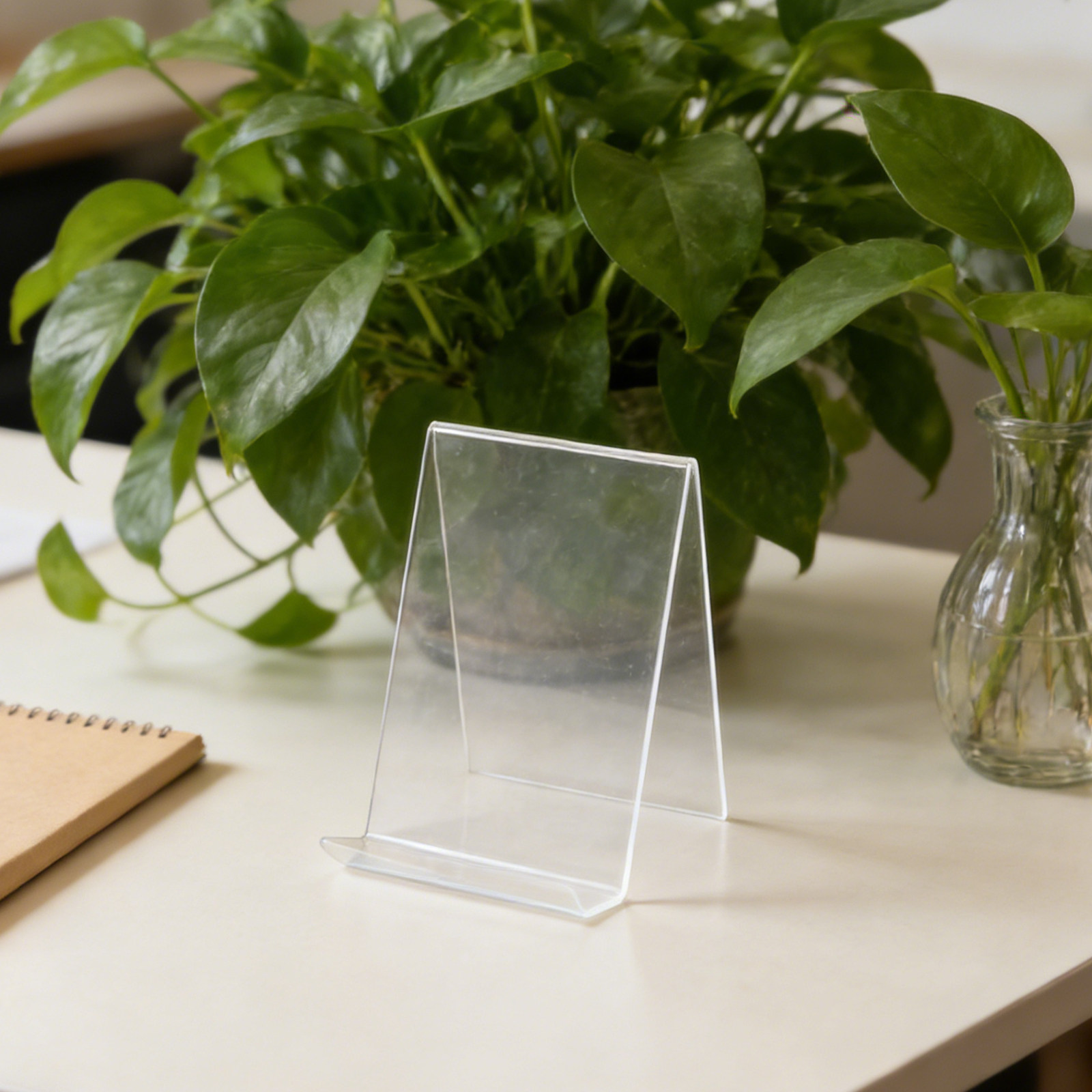 Clear Acrylic Book Stand Holder - 3 Suportes de Livros em Acrílico
