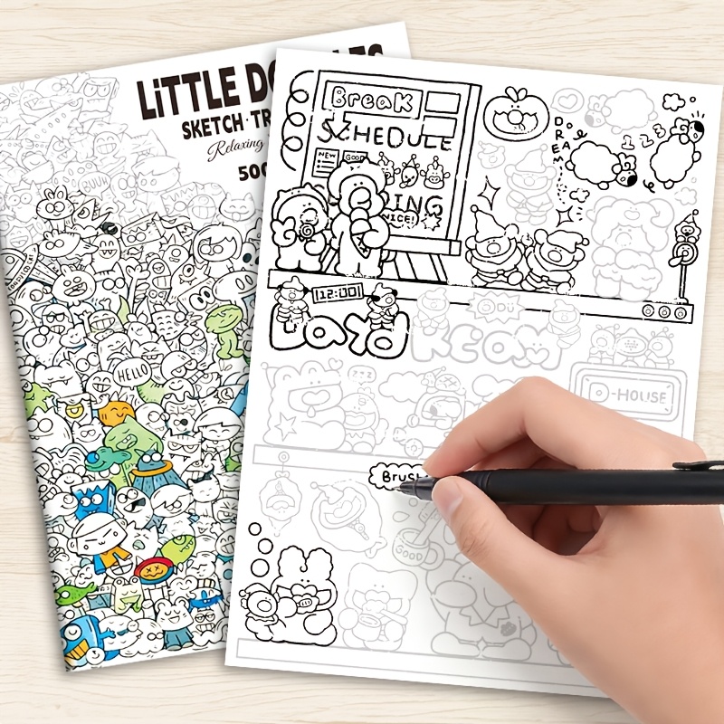 Livro de colorir com desenhos  - Adult Coloring Book Stress Relief avaliação e preço