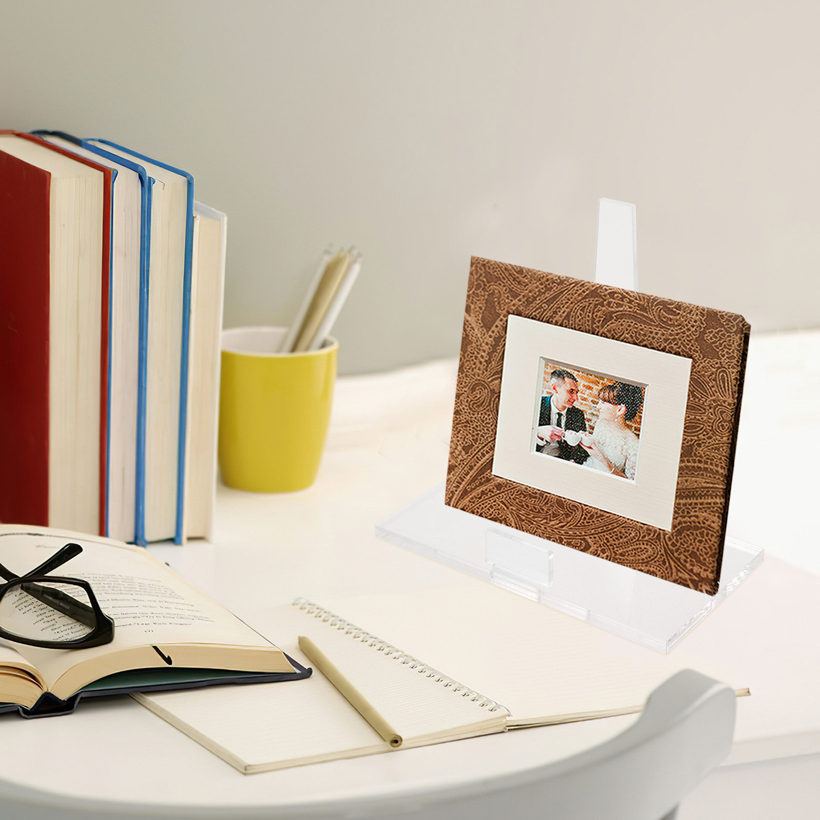 Suporte versátil para placas d - Clear Acrylic Book Stand Holder avaliação e preço