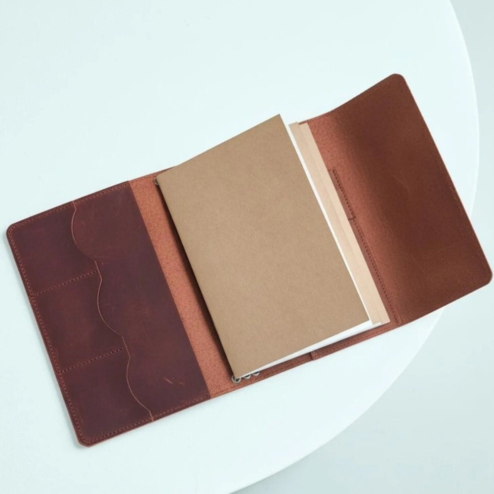 Caderno Organizador Vintage A5 - Vintage Leather Journal Notebook avaliação e preço