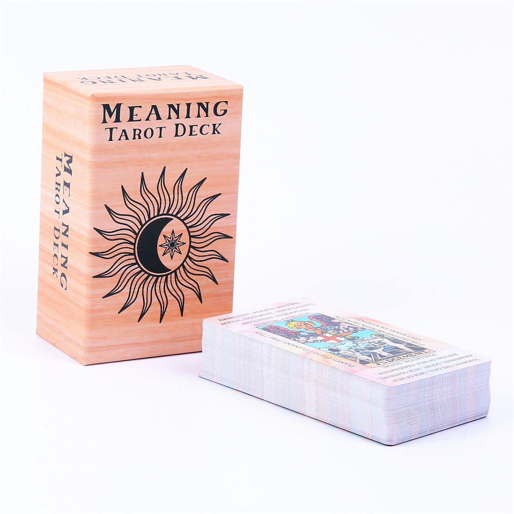 Baralho de tarô significado de - Tarot Deck With Guidebook avaliação e preço