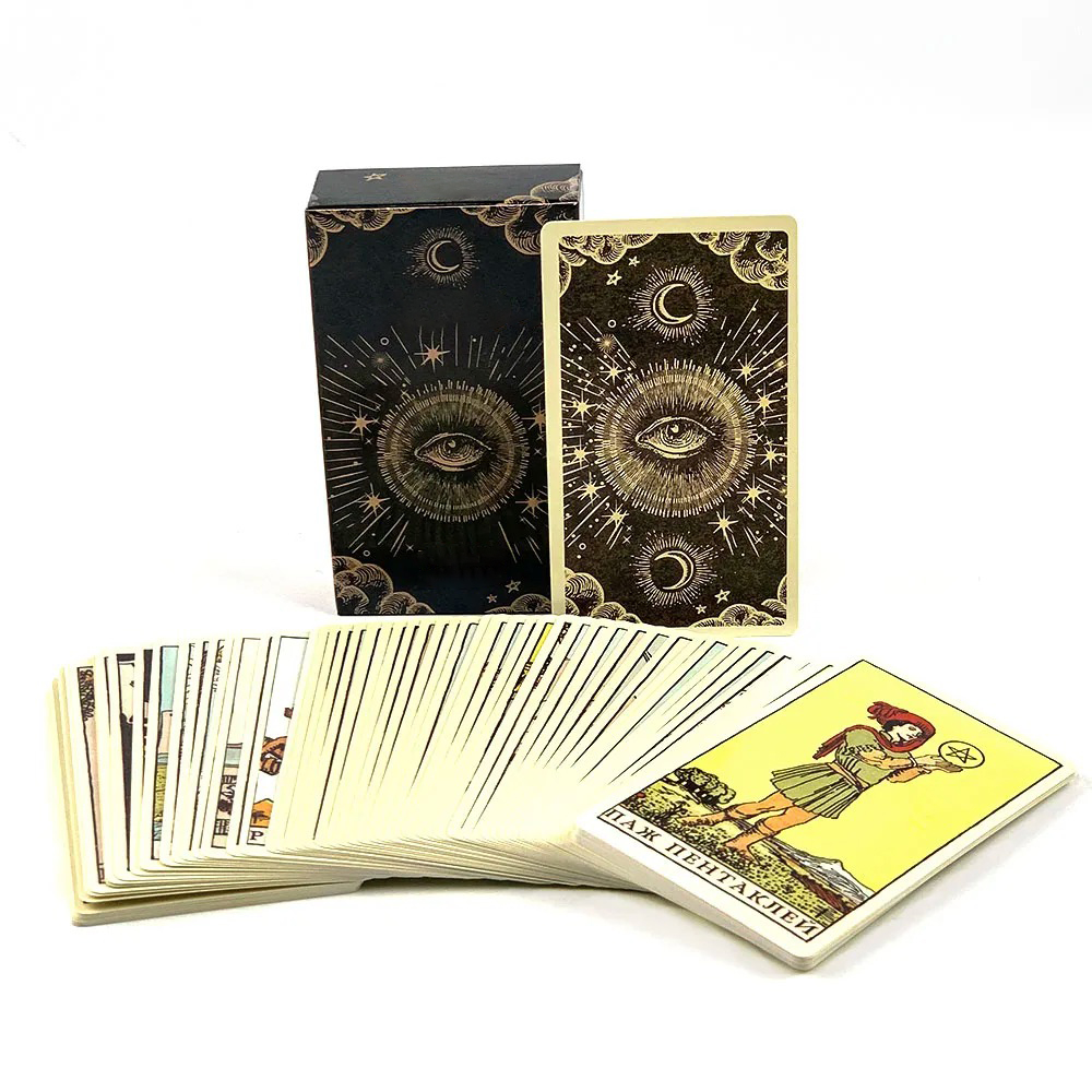 Cartas de tarô edição russa, e - Tarot Deck With Guidebook avaliação e preço