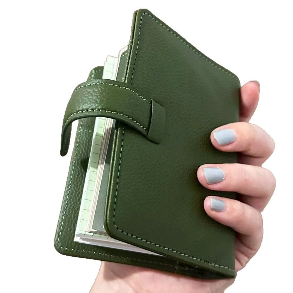 Novos Cadernos de Couro Verde  - Vintage Leather Journal Notebook avaliação e preço